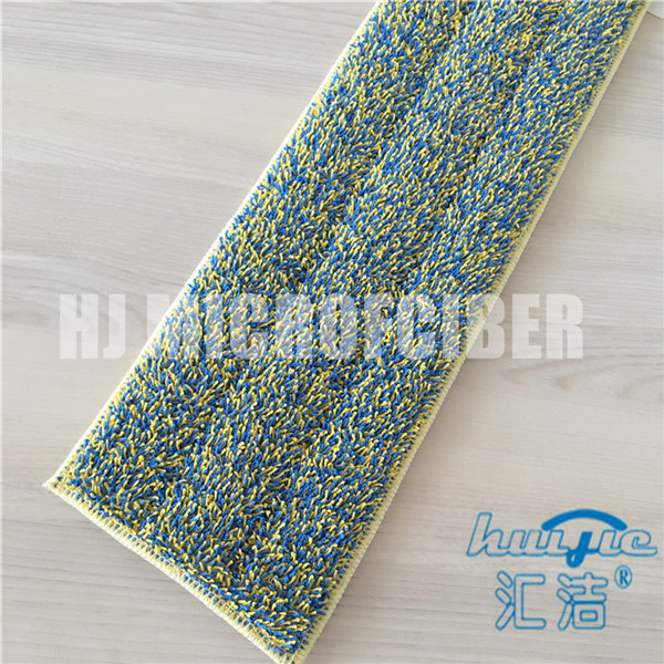 80% Polyester and 20% Polyamide micofiber dust mop pads / commercial microfiber mop