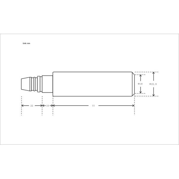 Stainless Steel Cable Throw-in Liquid Level Sensor Transmitter For Open Container