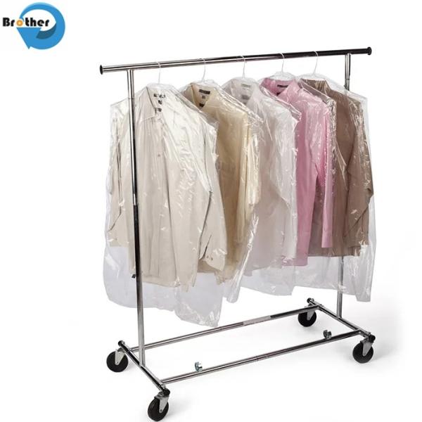 Garment Packaging Bag Cover Dry Clean Poly Garment Bag Rolls