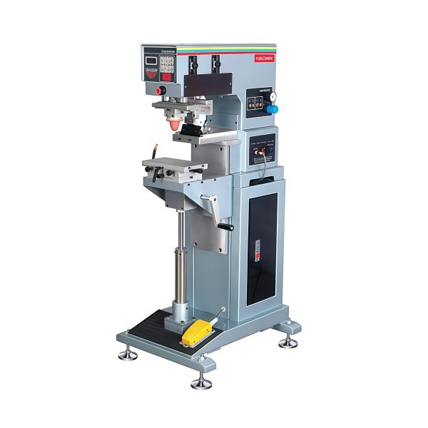 Single Color Semi Automatic Pad Printing Machine For Printing On Electronic Components Medical Devices And Toys