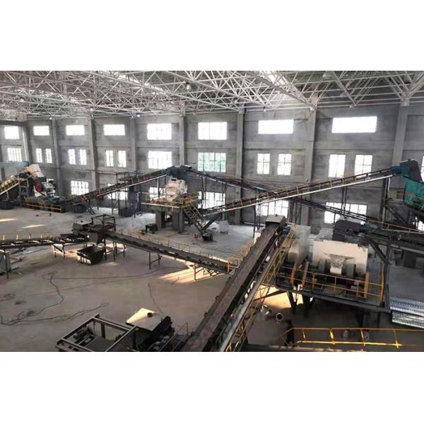 800T/H Contracting Steel Slag Mining Crushing Machine 100mm Feeding