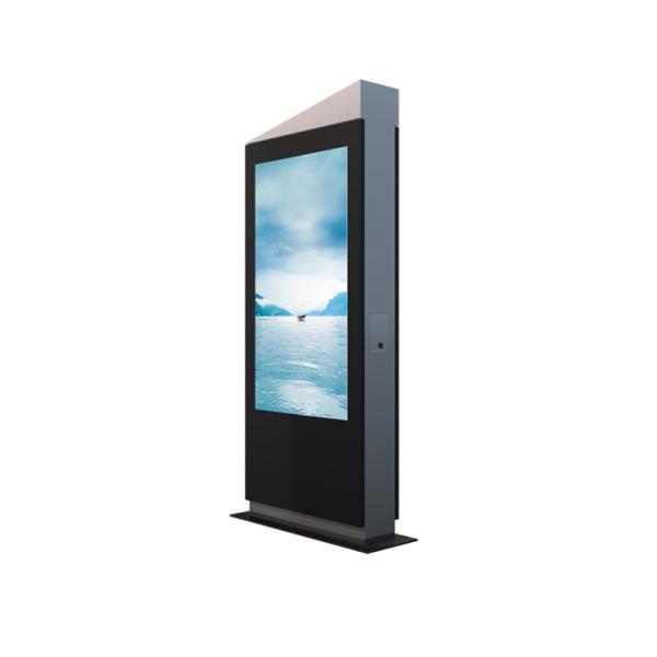 Floor Standing 55 Inch Outdoor Touch Kiosk Interactive AD Poster
