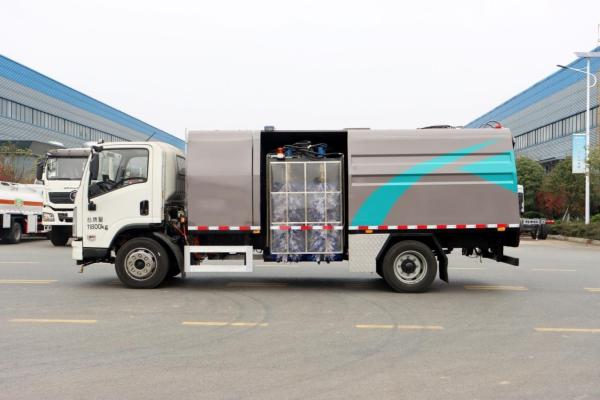 Pure Electric Energy Type Mounted Guardrail Cleaning Machine Efficiently Maintaining Road Safety with Zero Emissions
