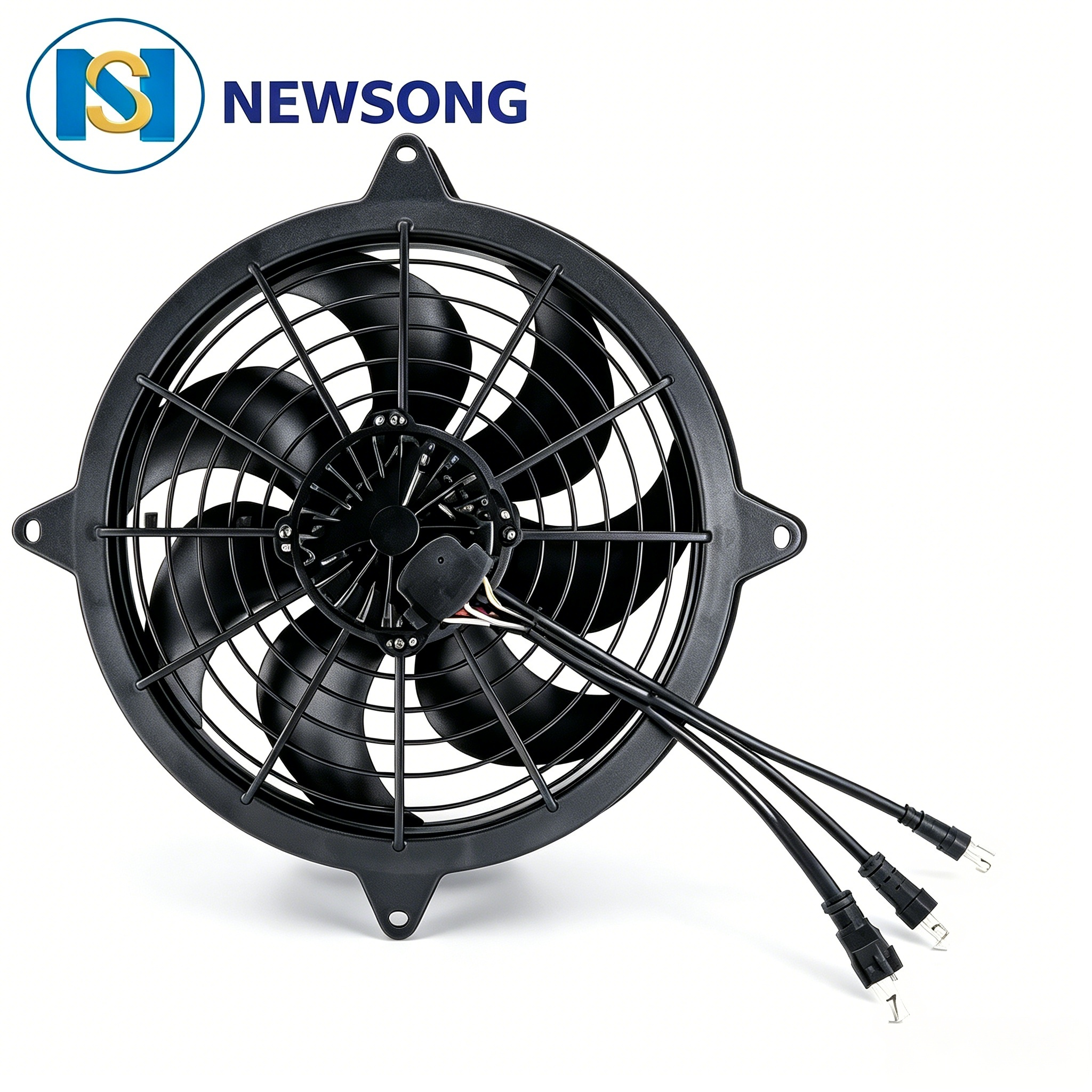 3150rpm 140W Automobile AC Condenser Fan Bus Air Conditioning Parts OEM Replacement