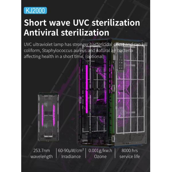 Large Area Medical Air Purifier H14 True Hepa Filter Other Household Medical Devices Household Air Purifiers
