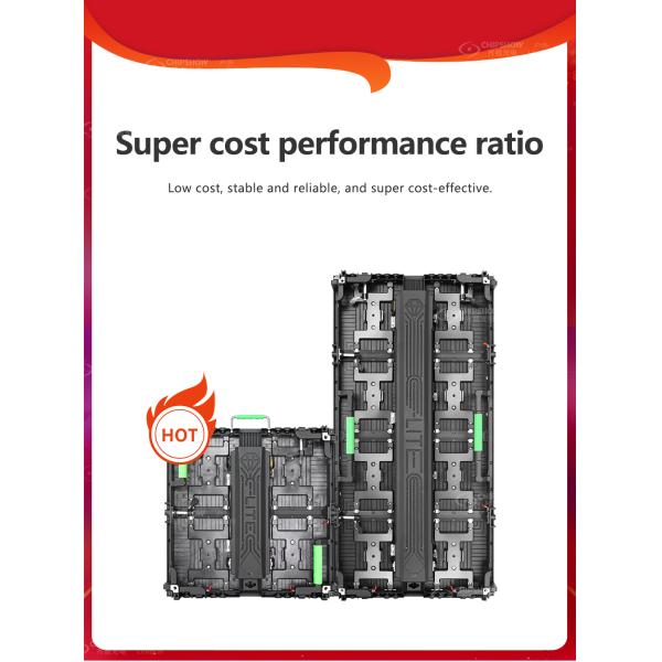 Chipshow Fast Shipping Rental LED Screen P2.97 P3.91 P4.81 LED Display LED Video Wall