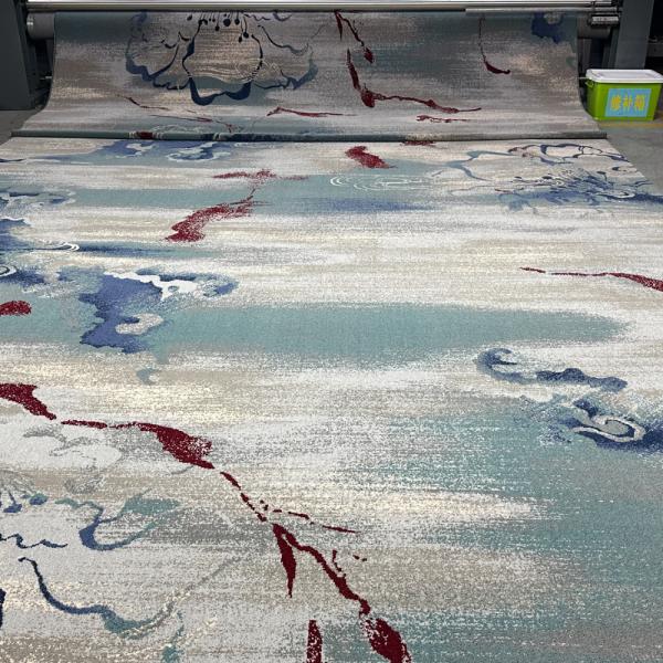 PRAYER Western Corridor Axminster Carpet in Rectangle Shape with Nylon Material and Long