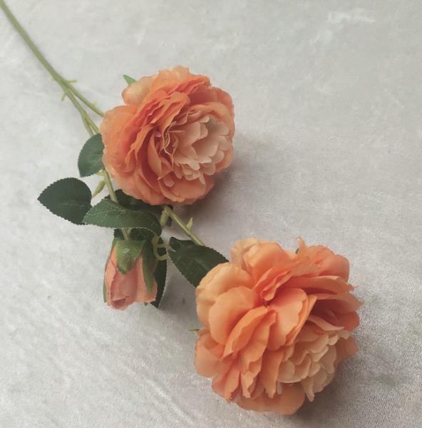 Buquê de flores artificiais decorativas com flores de peônia para casamento em casa