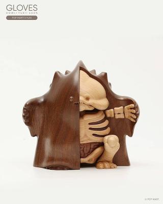 Modern Irregular Wooden Art Sculpture Abstract Style For Home Display