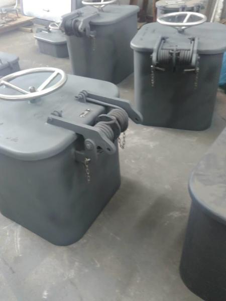 Easy Operating Boat Hatch Covers , Waterproof Hatch Cover 750×750 Cover Dimension