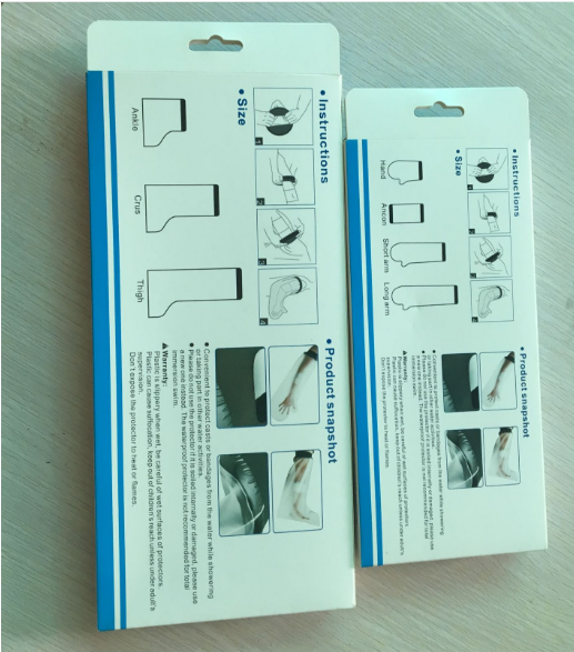 Брошенная крышка ливня руки обветренного водоустойчивого протектора повязки ноги многоразовая загерметизированная взрослая короткая