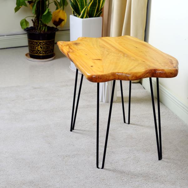 Постучайте вниз журнальными столами ног 5mm металла пакета твердыми деревянными