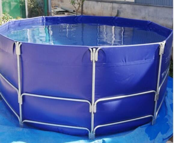 15000L PVC Tarpaulin Piscina Redonda de Peixe Para Aquacultura Piscina Piscina Tanque de Plástico Tanque de Peixe Desdobrável