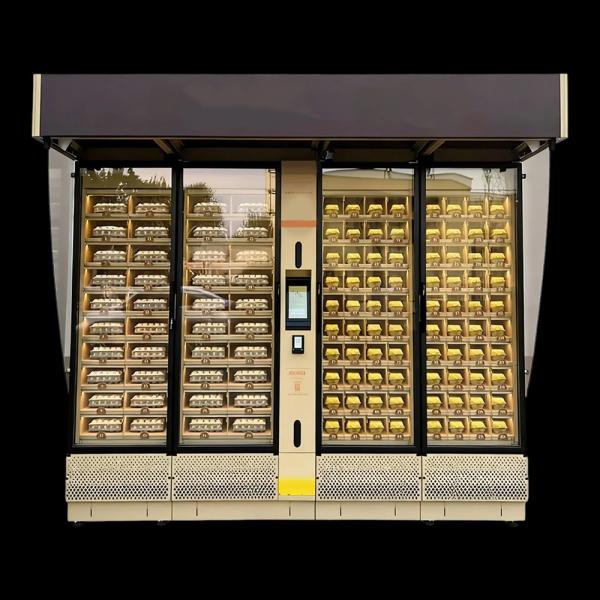 WEIMI Outdoor Big Capacity Fresh Egg Locker Vending Machine For Farm
