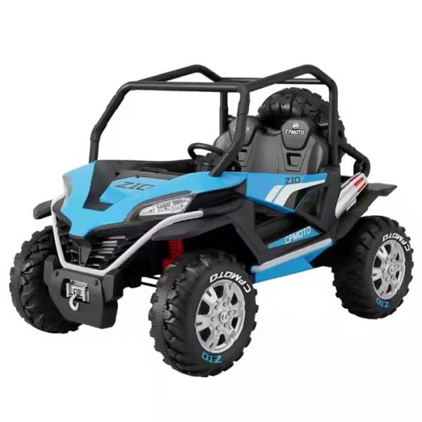Популярный 12В UTV езда на машине для детей пульт дистанционного управления светодиодный свет Два места Красный Синий Белый