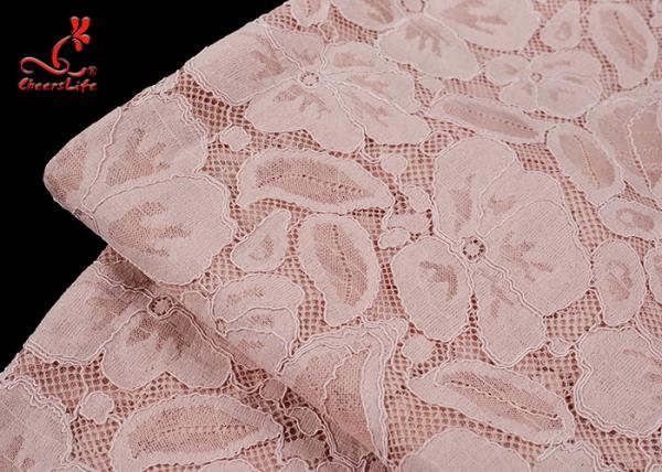 China Factory Wholesale Tricot Lace Fabric Luxury Elegant Allover for Apparels and Garment Dress