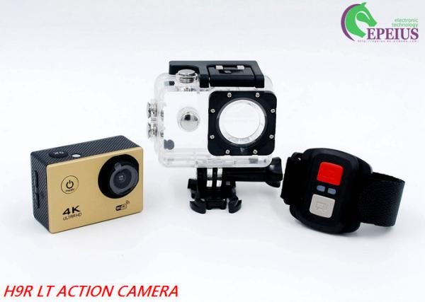 H9RLT 4G Waterproof Helmet Camera With 140 Lens , 2.4G Remote Control Camera 