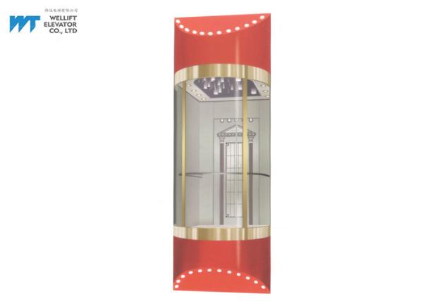 Up / Down Slope Elevator Car Design , Lift Cabin Design Thickness 1.5MM