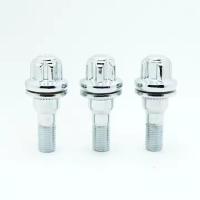 Silver Aluminum Wheel Lock Socket Racing Lug Nuts 10.9 Grade