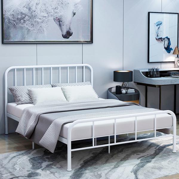 2022 Latest Modern Design Metal Bed Frame Livingroom Size Steel Single Bed