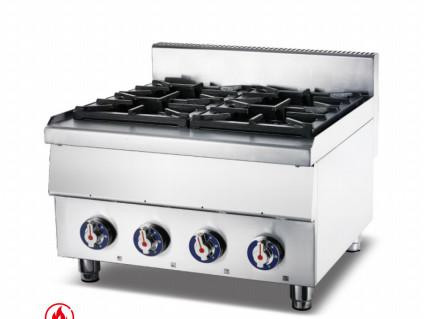 Fritadora de gás comercial com 2 queimadores 11,2kw Potência R1 3/4 Conexão de gás