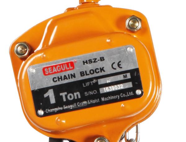 3 ton / 3t / 3 tonne manual chain hoist chain pulley block , pulling hoist
