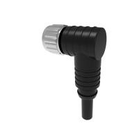 Conector M12 de color natural para aplicaciones de alta corriente