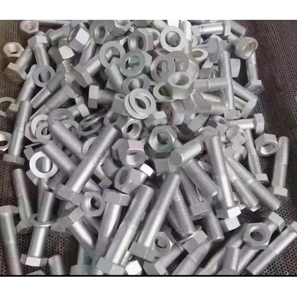 Carbon Steel Hex Head Bolt Dacromet Plated DIN 931 ​C/W Nut Washer