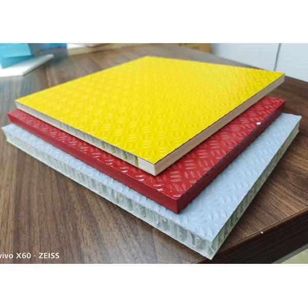 Antislip Fiberglass Sandwich Panel for PP Honeycomb Deck Antiskid Panel
