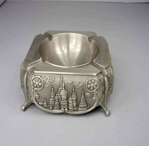 Вытравлять Ashtray сигареты сплава цинка вырезывания края