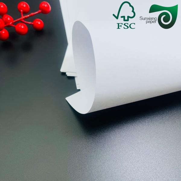 FSC  80gsm Super White Offset Paper Sheets With Excellent Printing Performance
