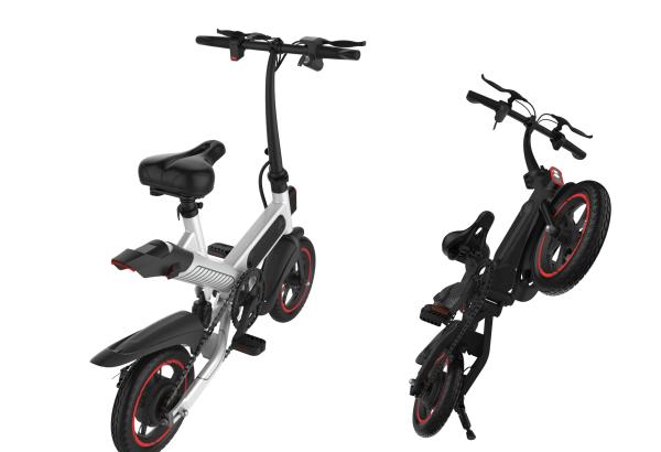 Women ' S Fold Down Bike , Portable Electric Folding Mini Bike High Performance