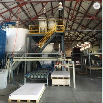 Fully Automatic sandwich wall panel and fiber cement board production line
