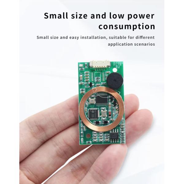 125khz and 13.56mhz Dual Frequency Communication Module M1 S50 Wiegand UART Interface RFID Smart Card Reader Module