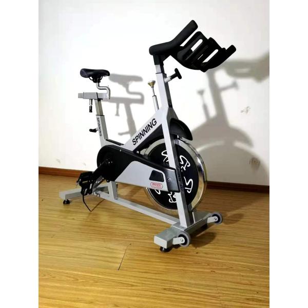 21kg Volante de vuelo Bicicletas giratorias Gimnasio Entrenamiento cardiovascular comercial para interiores