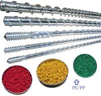Baril bimétallique de vis pour LDPE/HDPE/machine de soufflage corps creux de pp/PE/PVC