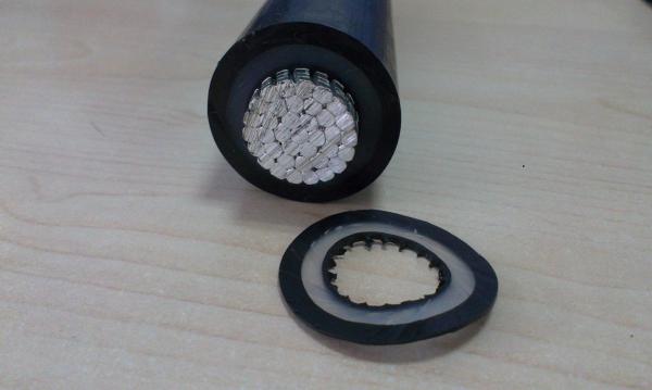 25kv SAC cable Spaced Aerial Cable Aluminum conductor XLPE insulation XLPE jacket single core cable