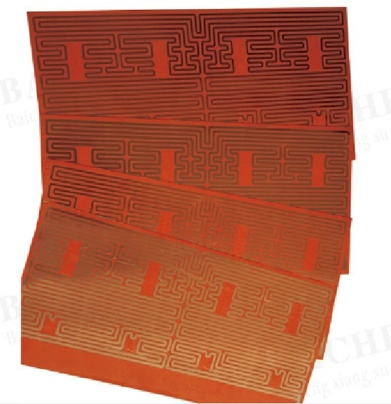 Оливковая ведра Силиконовая нагревательная плита 300 Вт Электрическая нагревательная пленка Нагревательный элемент