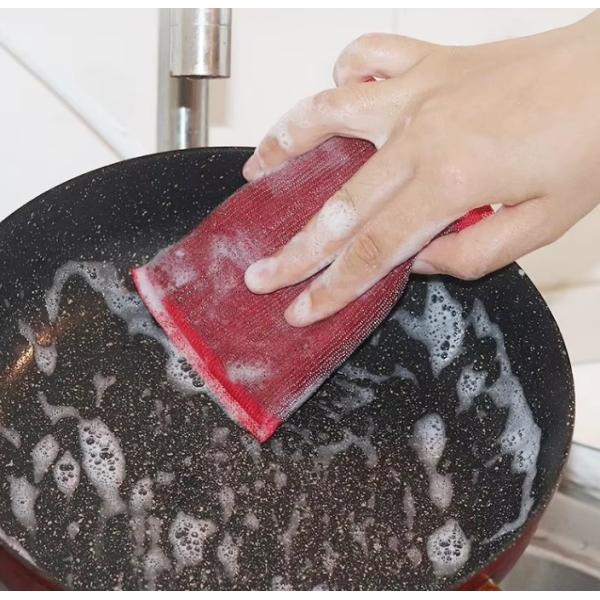 304 Stainless Steel Scrub Brush for Kitchen and Hair Care