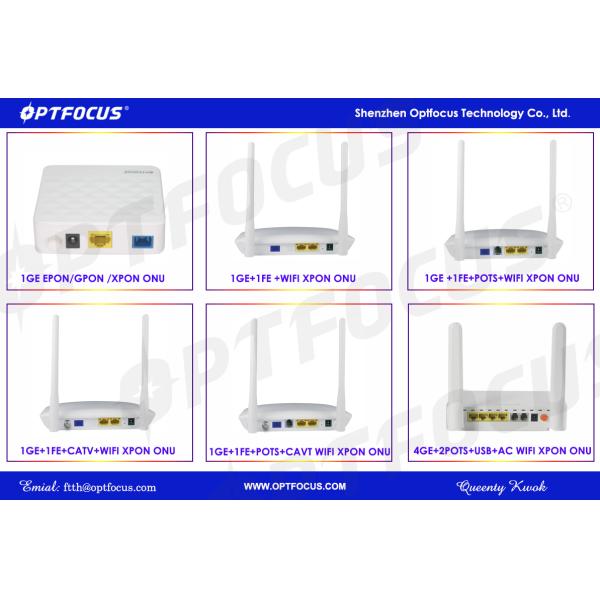 Блок FTTH FTTX 1GE EPON GPON XPON ONU сети фабрики OEM/ODM оптически для ISP
