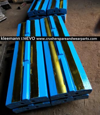Kleemann EVO 130 MR110 Blow bars Impact crusher spare parts High Chrome High maganese steel crusher parts