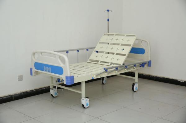 Hot selling New Arrival 2 Cranks Manual Nursing Bed Multifunctional Medical Hospital Bed