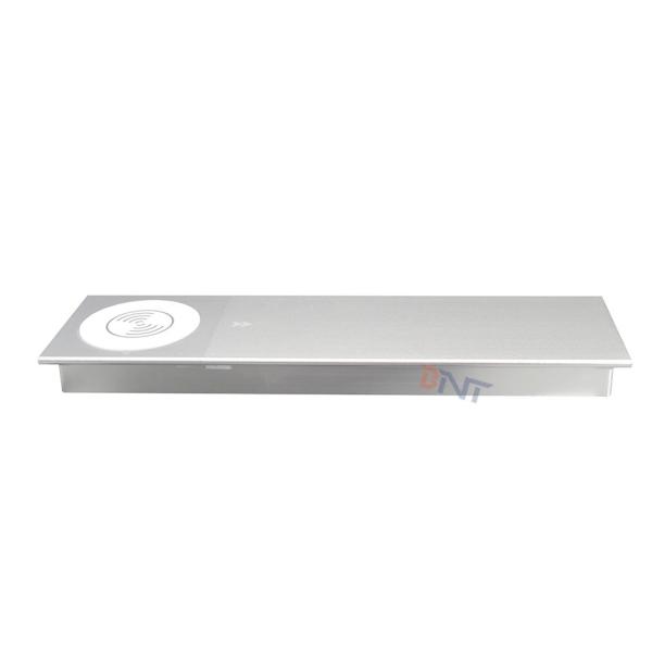Integrate with wireless charging office power data desktop socket outlet