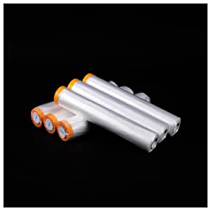 Assorted Masking Paper For Automotive Painting Covering Masking Paper Plastic Pretaped Masking Film Protection Covering