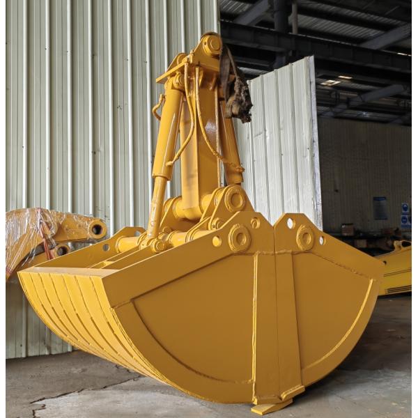 0.2-6.8 Cbm Doble cilindro Cubo hidráulico para excavadora