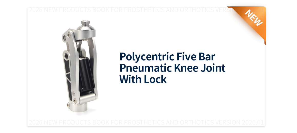 2026 New Products Prosthetic Knee Joint for Prosthetics And Orthotics Version 2026.01