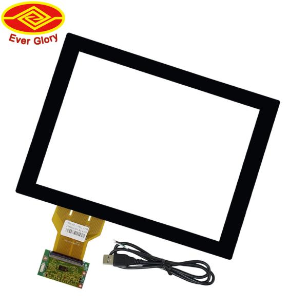 12.1 Inch Android Industrial Touch Panel Screen Water Resistant USB Interface Type