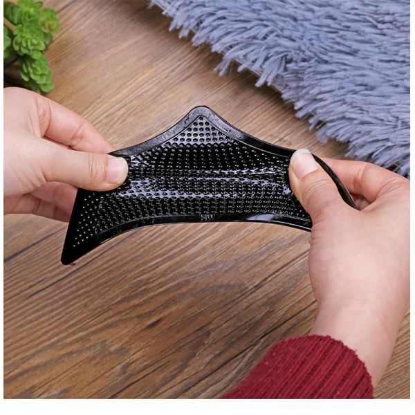 Carpet Dots Anti Slip Rug Pad Gripper Rug Pad Gripper Bathroom Household Carpet Reusable Slip-resistant Adhesive Non-slip Mat