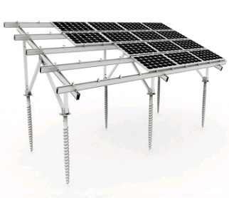 18 inch Galvanized Ground Screw Pile Screw Foundation Anchors 600-3500mm Length