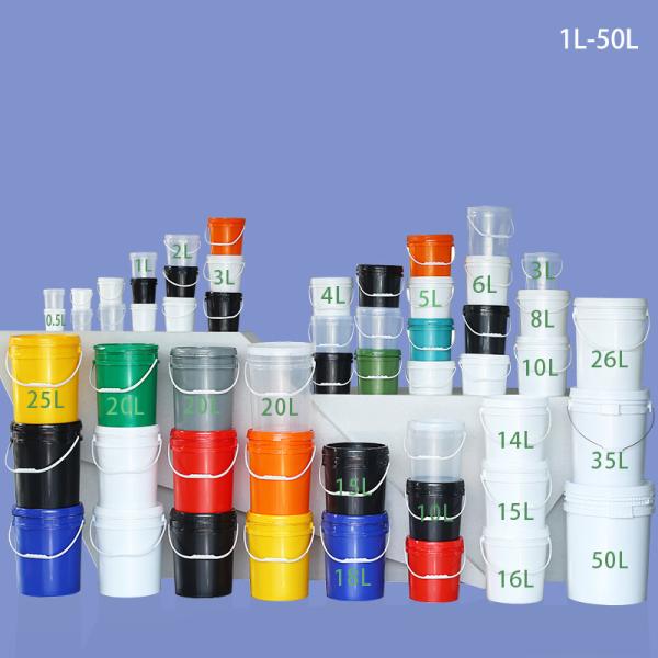 Products Round IML Color Customized PP Plastic Ice Cream Bucket 1Liter Yogurt Containers